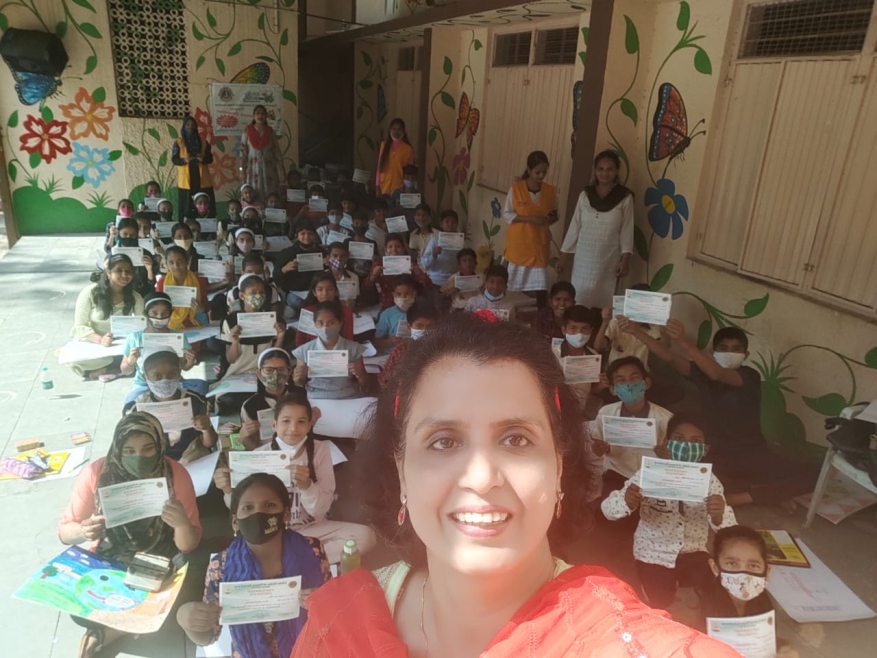 Drawing Competition — Sant Gadge Maharaj School